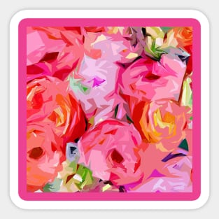 Abstract bouquet Sticker